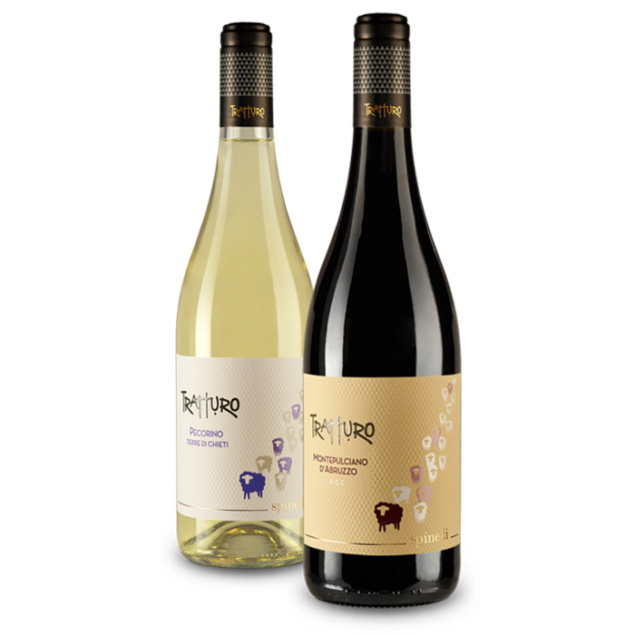 BIS | Pecorino IGT & Montepulciano d'Abruzzo DOC | Tratturo CANTINE SPINELLI