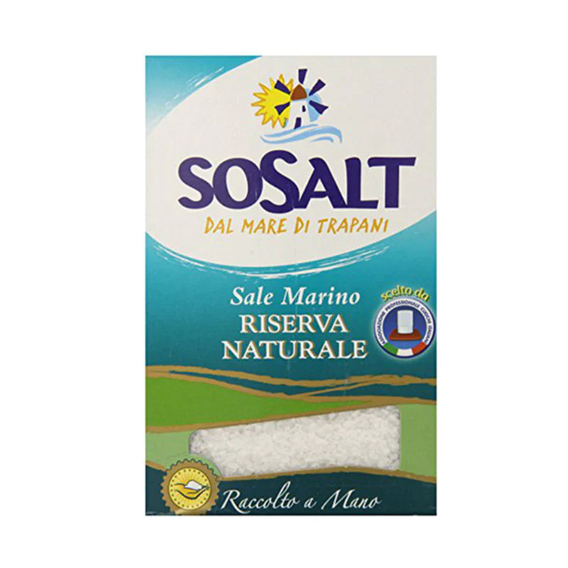 Sale Marino Medio Riserva Naturale - Raccolto a Mano 1 Kg